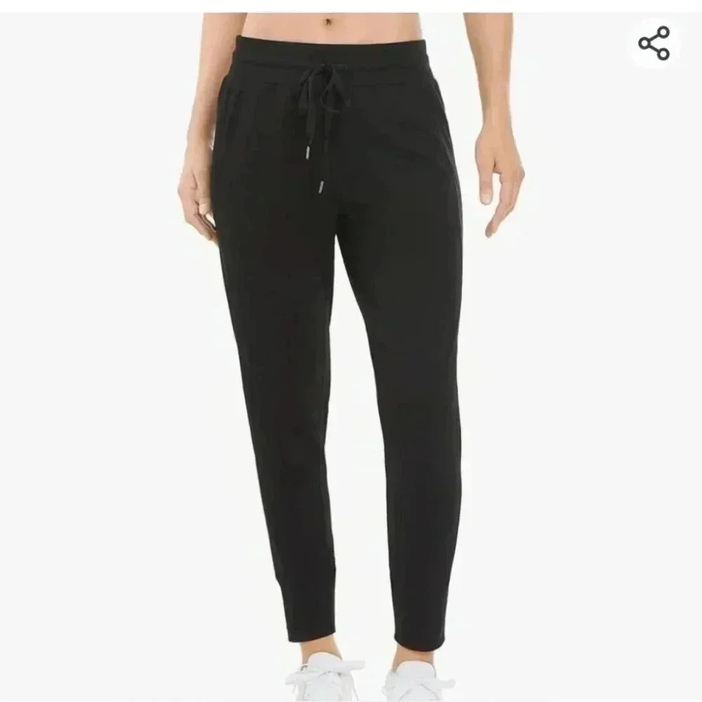 Danskin soft touch jogger black salt size small